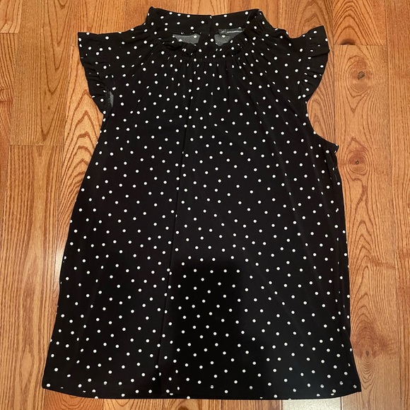 NWOT Polka Dot Blouse - Picture 1 of 2